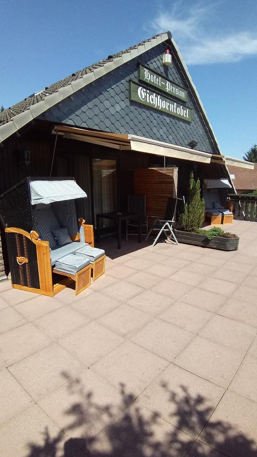 Hotel Garni Eichhornkobel Faßberg Eksteriør bilde